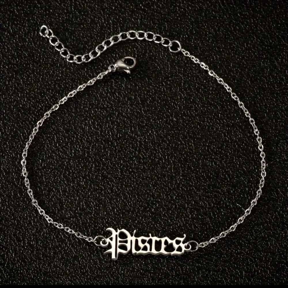 Silver Pisces Bracelet/Anklet